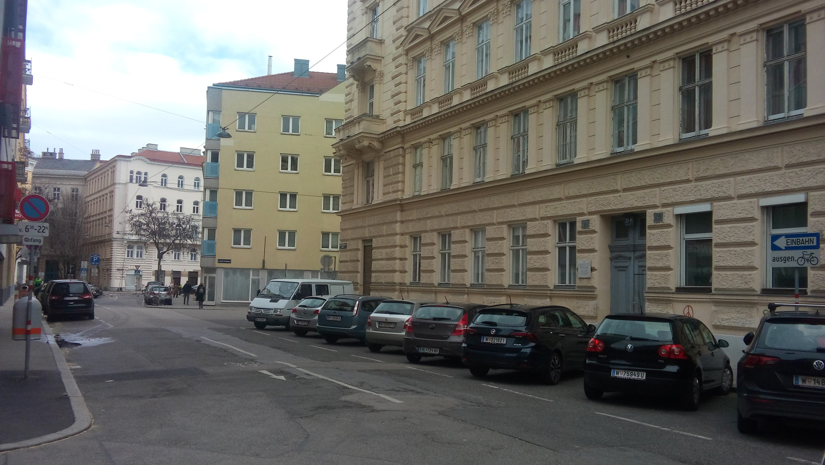 Дом в Вене, где жил А.Г. Дейч по адресу Schiffamtsgasse,18-20. Фото Т. Сэкей