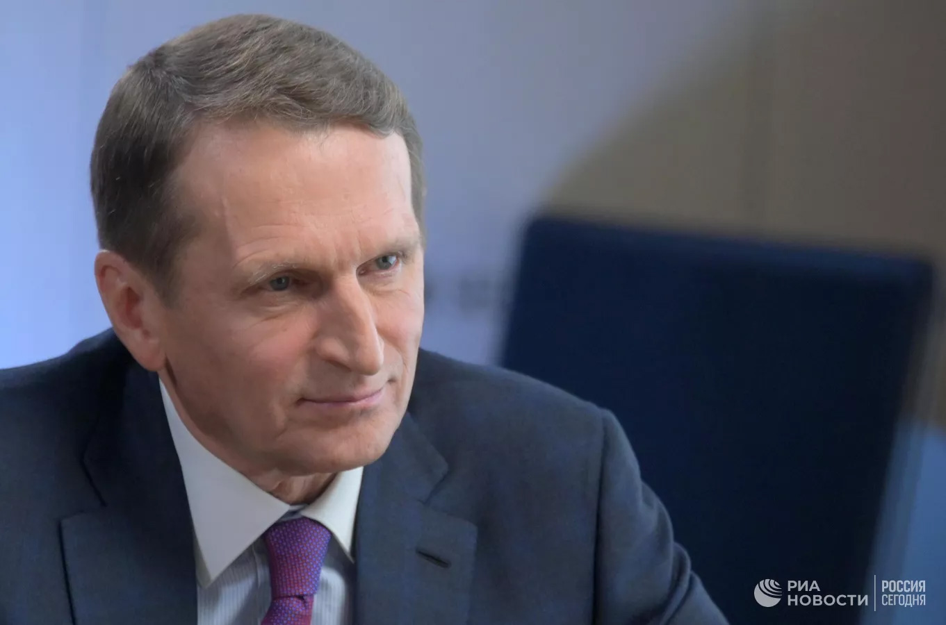 Директор Службы внешней разведки РФ Сергей Нарышкин © РИА Новости / Евгений Биятов