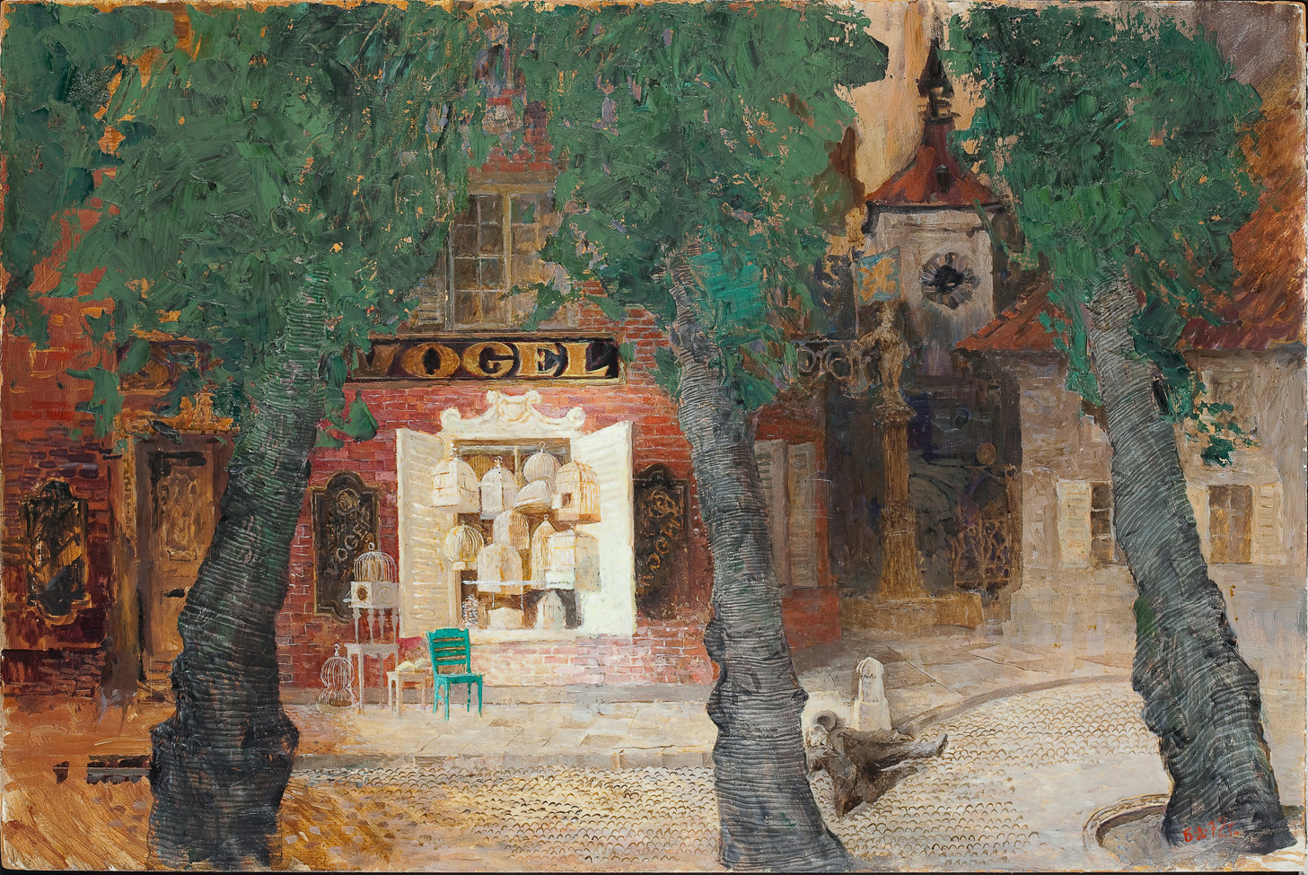 «Птичий магазин». 1972. ©  Третьяковская галерея