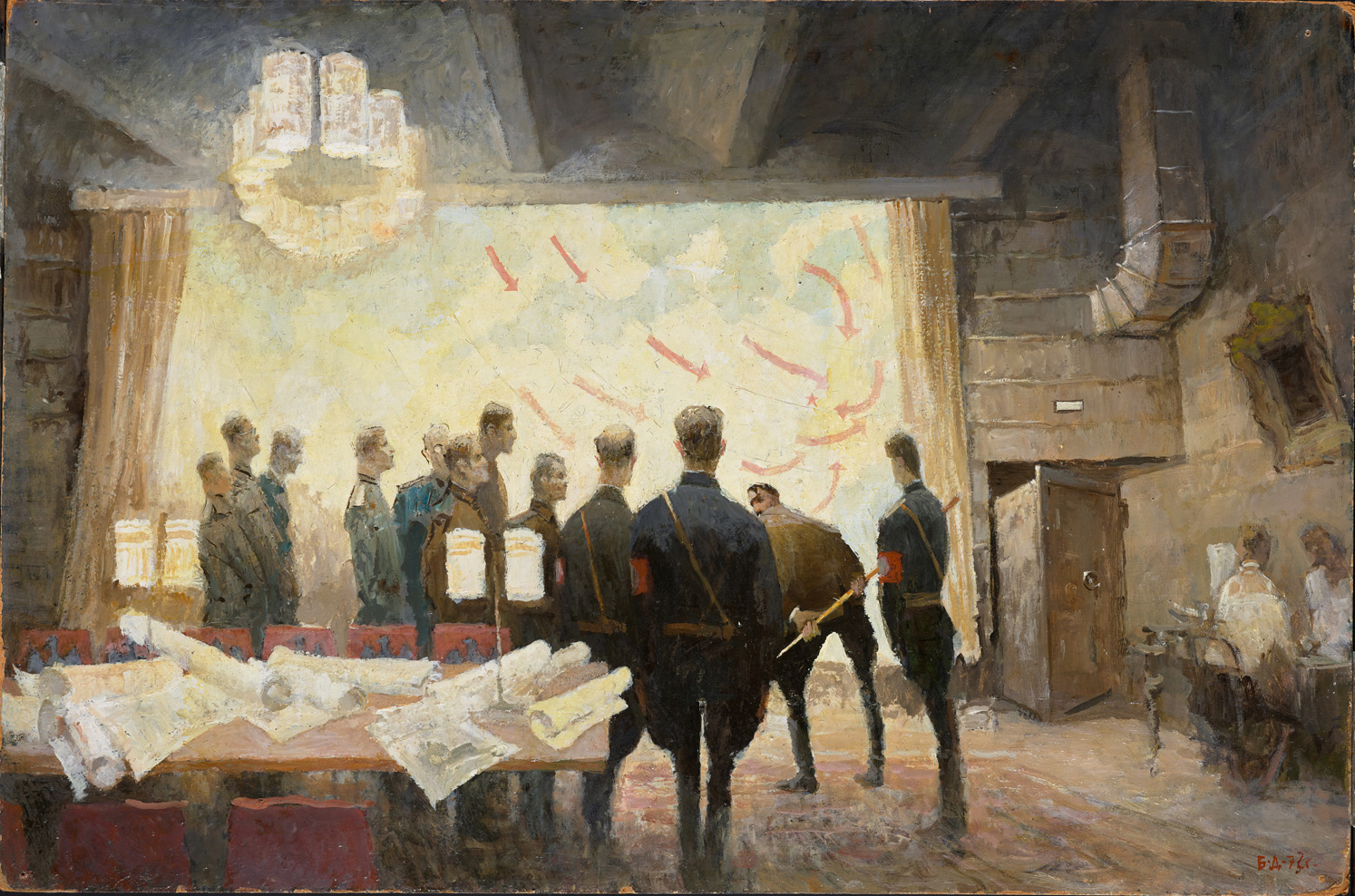 «Бункер». 1973. © Третьяковская галерея