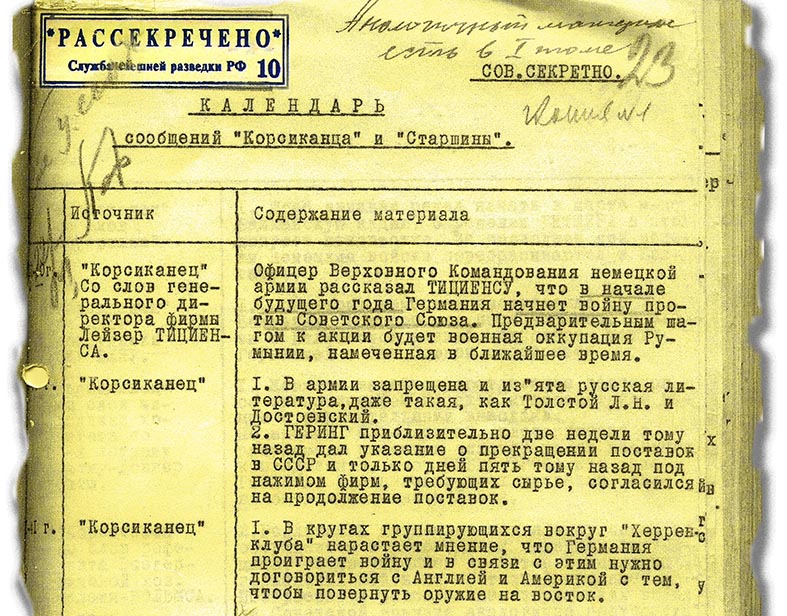 Секретно. Сталину