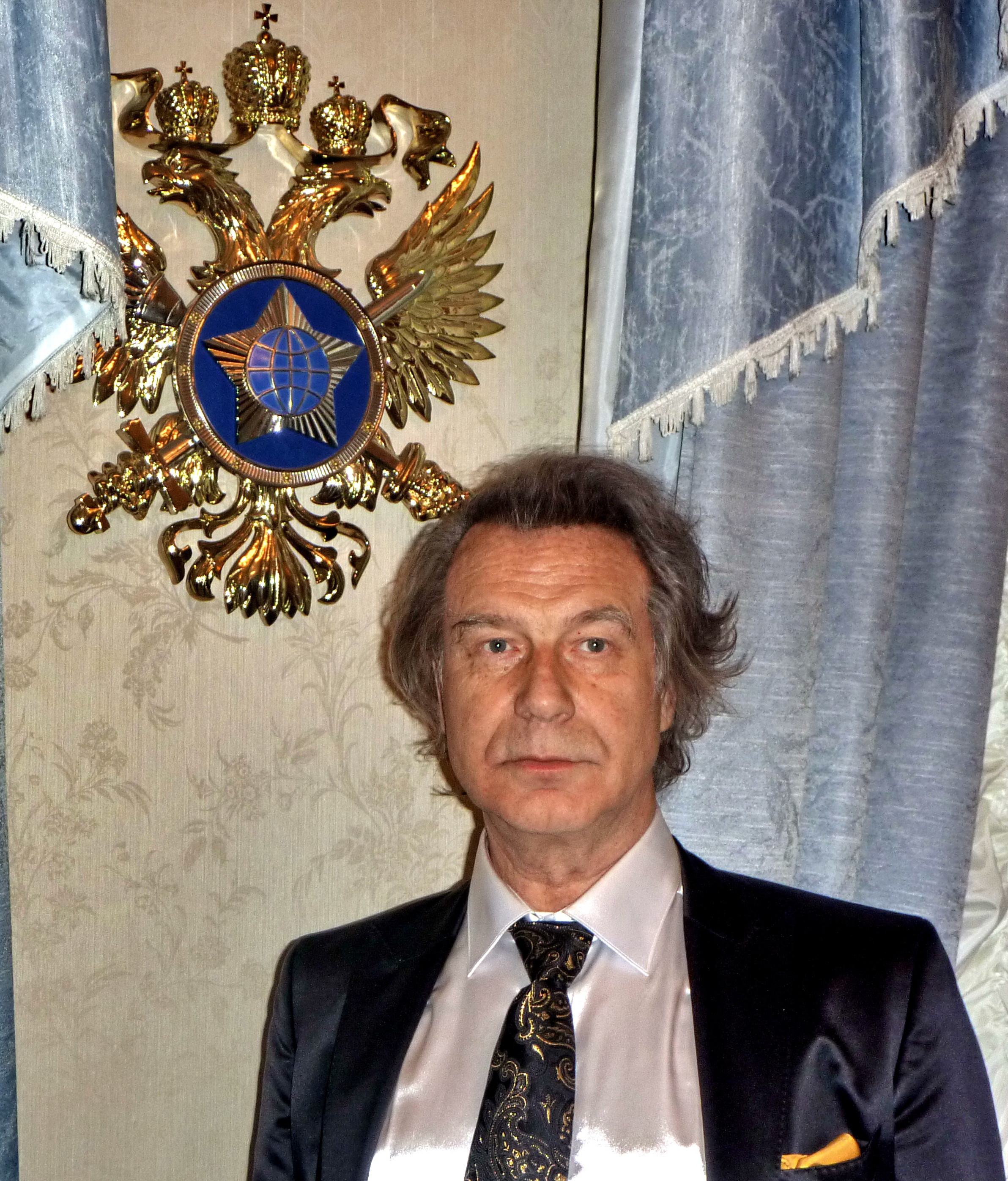 Ким Филби в галерее А.М. Шилова